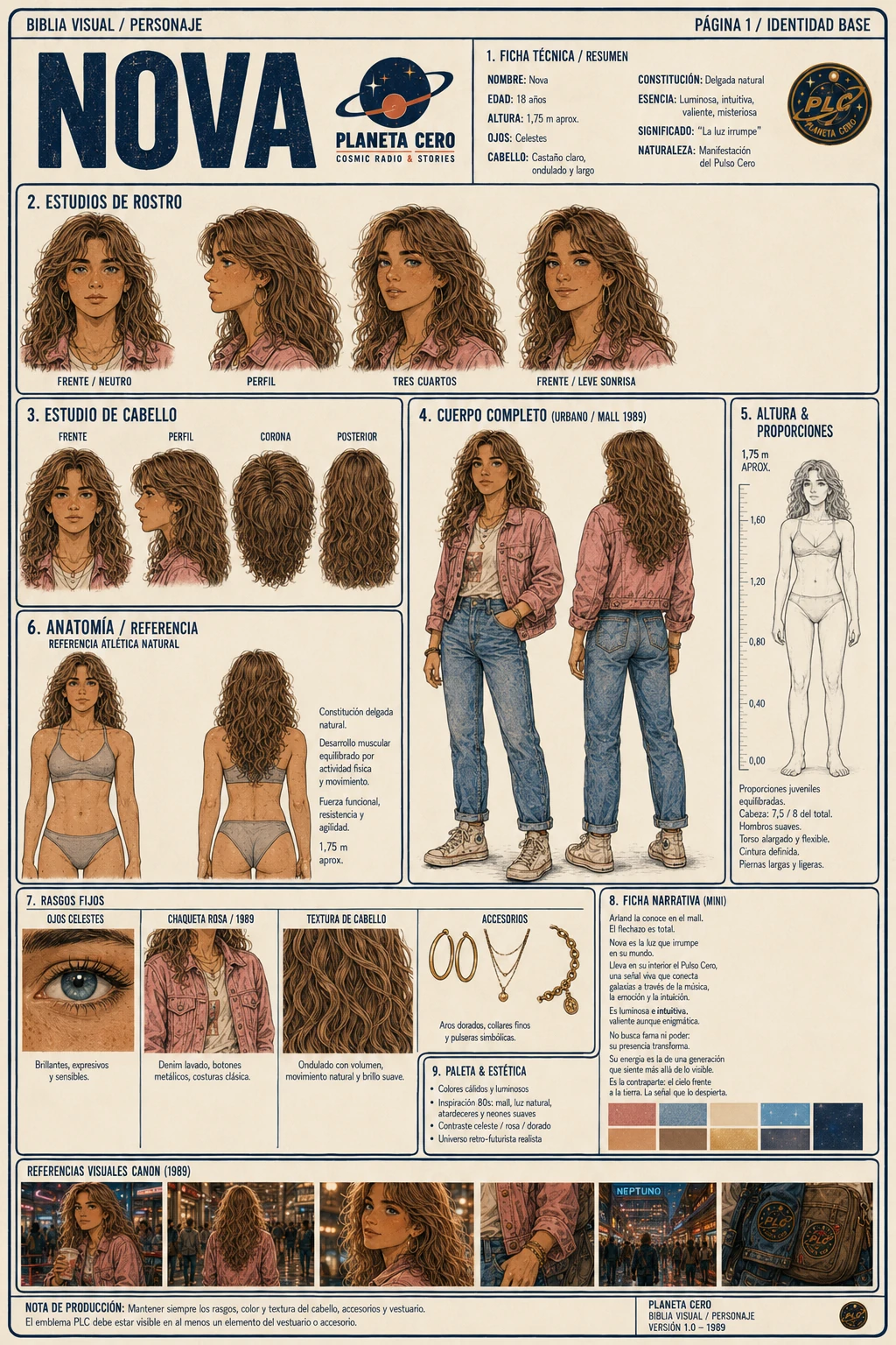 Ficha visual oficial completa de Nova.