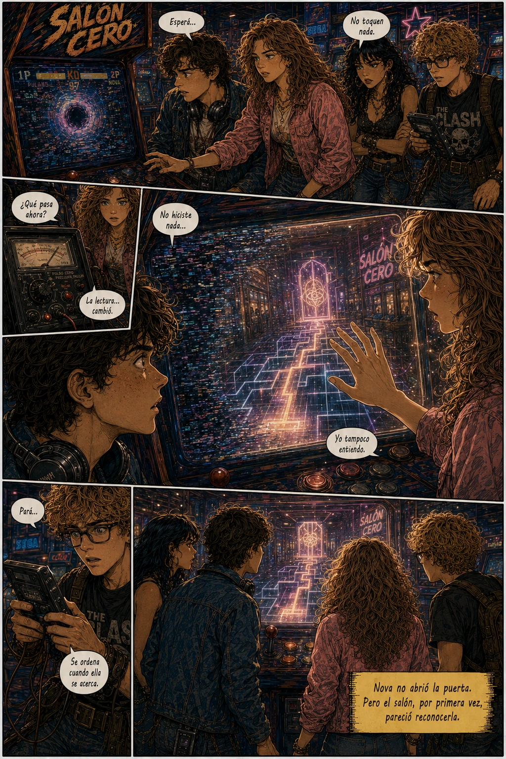 Planeta Cero, capítulo 1, página 20. Página completa del cómic.