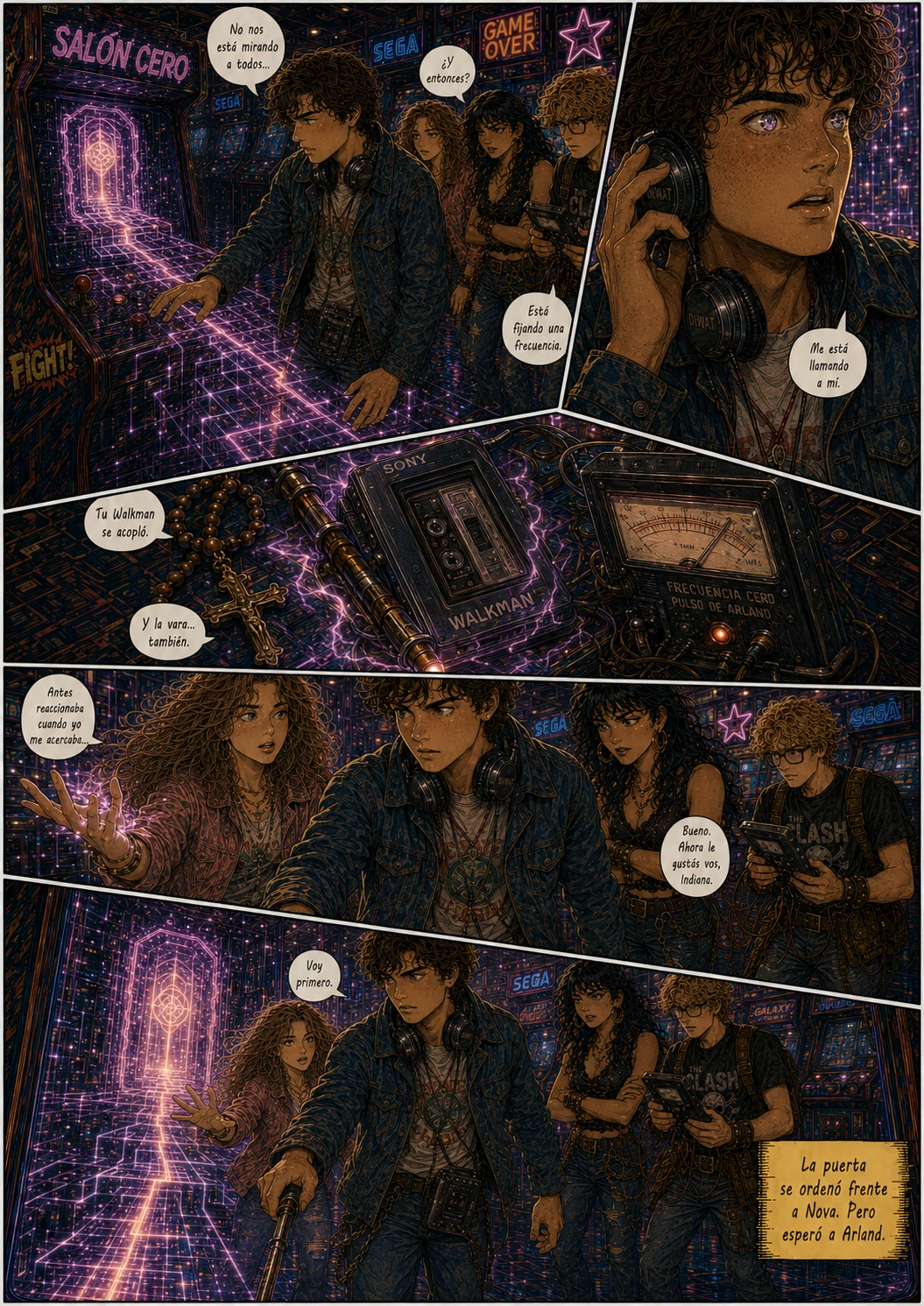 Planeta Cero, capítulo 1, página 24. Página completa del cómic.