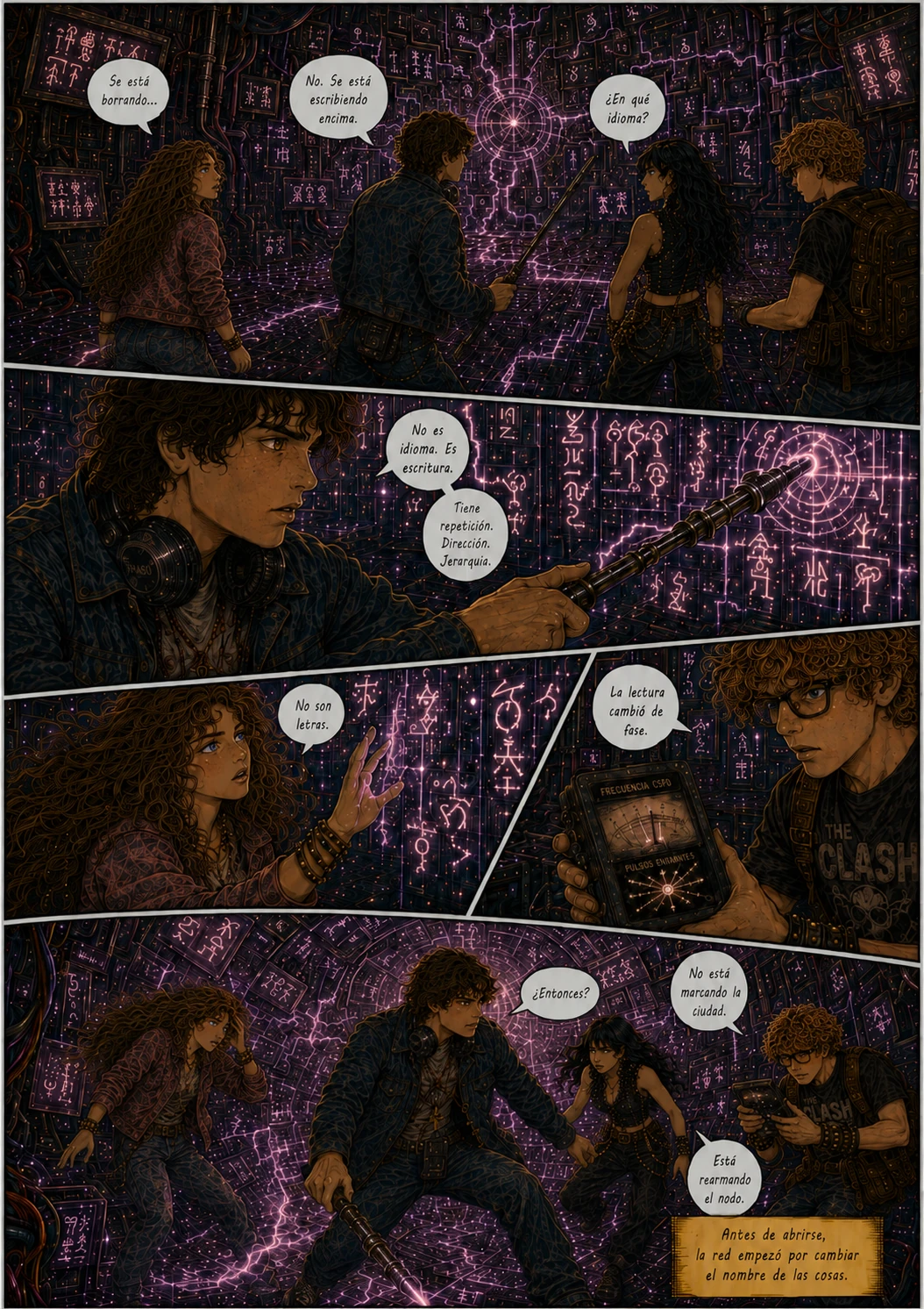Planeta Cero, capítulo 1, página 30. Página completa del cómic.